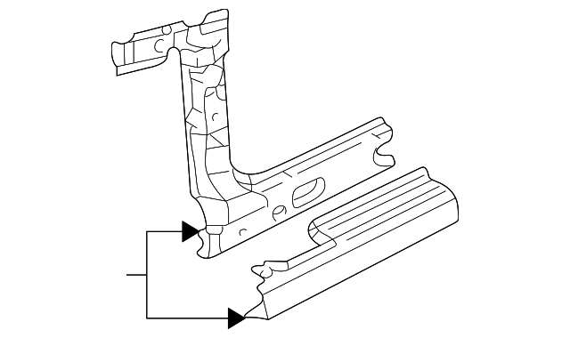 Windshield Pillar 1E0-810-093