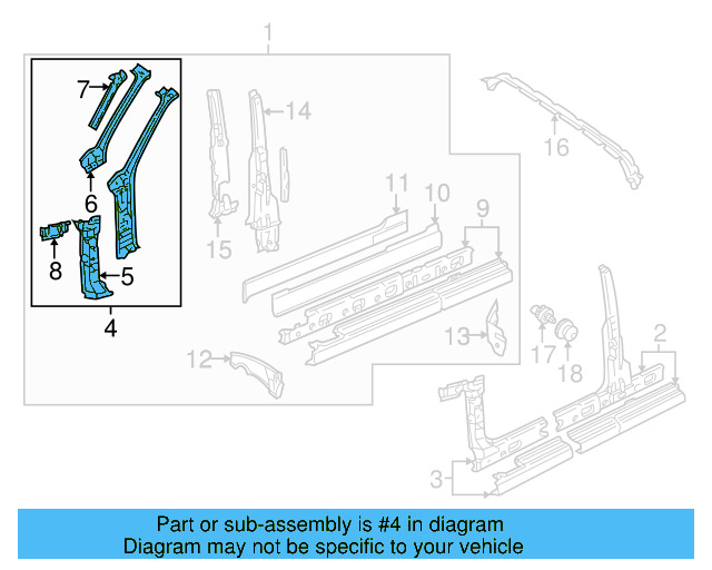 Inner Pillar 1E0-817-135