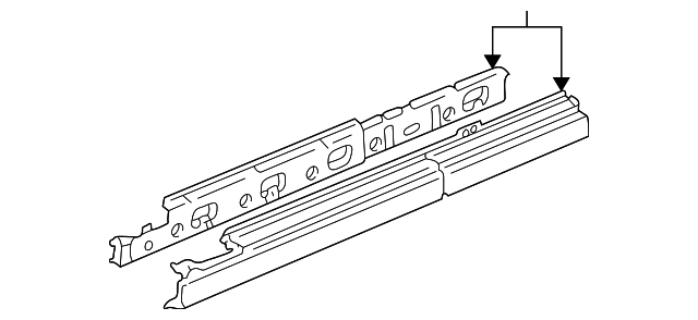 Outer Rocker Panel 1E0-809-705-A - View 2