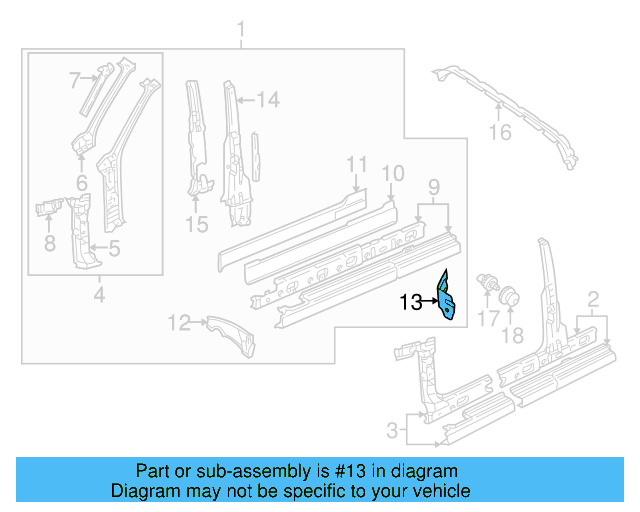 Roll Bar 1E0-809-291 - View 3