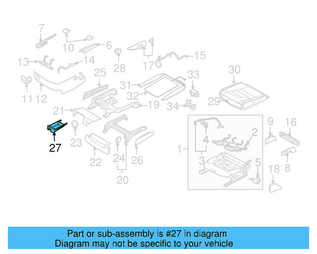 Storage Drawer 7L0-882-602-Q-7G8