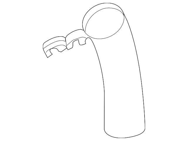 Engine Air Intake Hose Bracket 1K0-129-253 - View 5