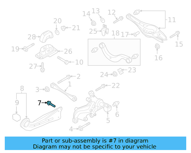 Knuckle Bolt WHT-005-747 - View 20