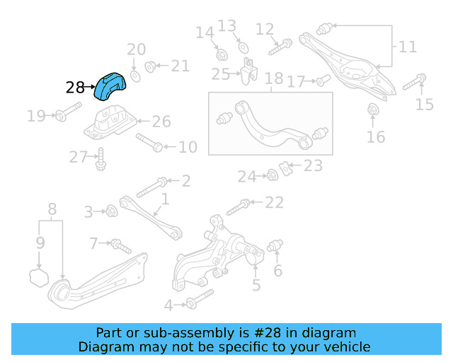 Bracket Cap 1K0-501-475 - View 14