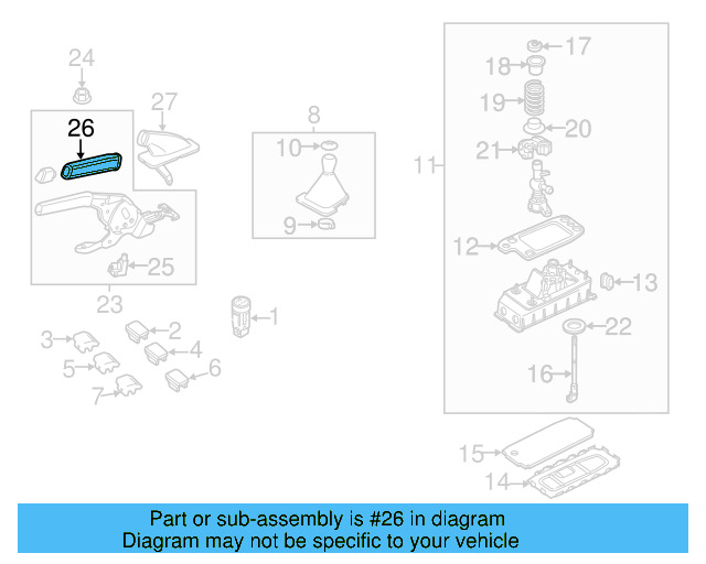 Park Brake Handle 5C0-711-503-E-82V - View 29