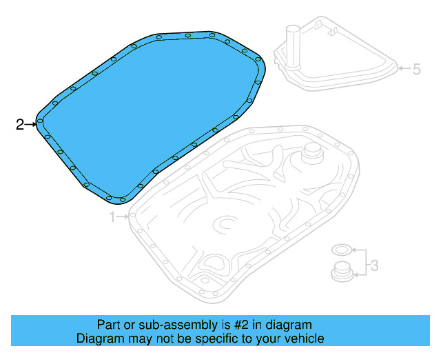 Pan Gasket 09L-321-371 - View 3