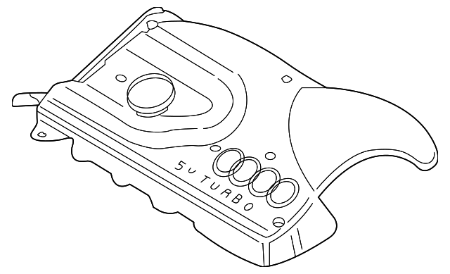 Engine Cover 06A-103-927-N - View 3