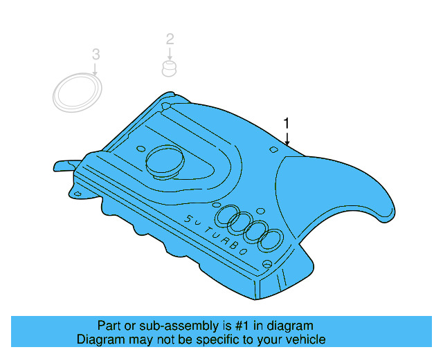Engine Cover 06A-103-927-N - View 9