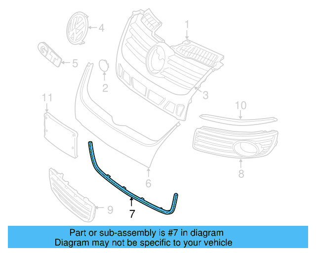 Grille Emblem 3C0-853-600-A-MQH - View 30
