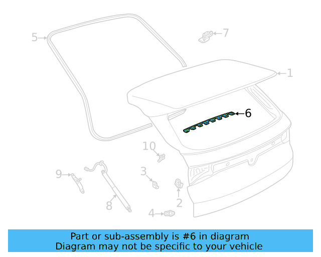 Gasket 11A-827-703 - View 3