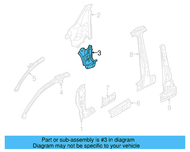 Lower Reinforced 1K0-802-624-C - View 24