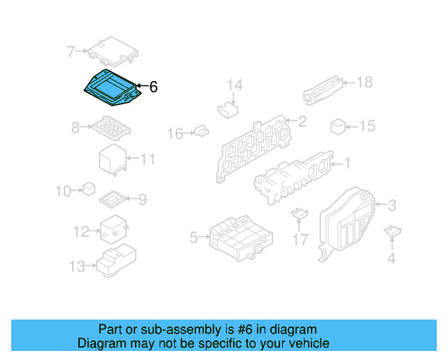 Contact Housing 1J0-941-369 - View 12