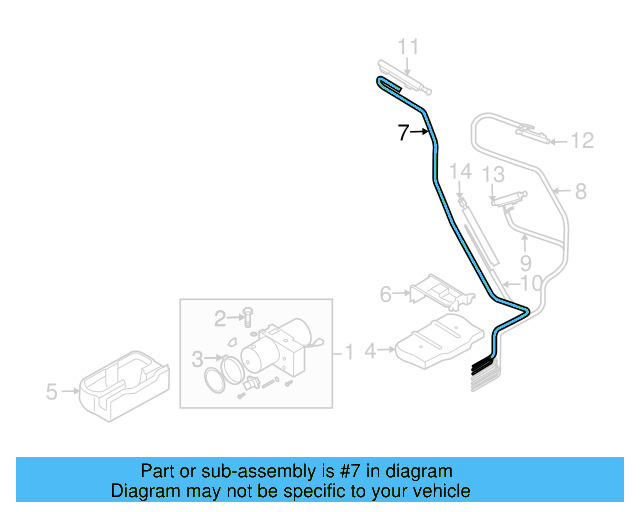 Pipe 1Q0-871-620-B - View 3