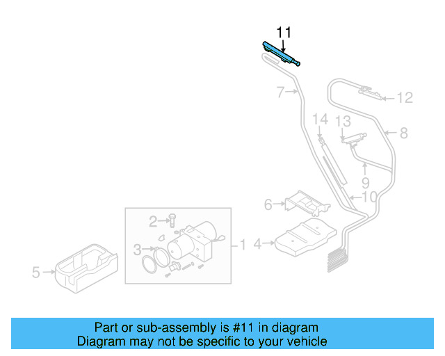 Hydraulic Cylinder 1Q0-871-795-A - View 5