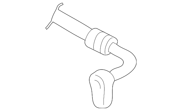 Hose 1C0-820-721-E - View 2