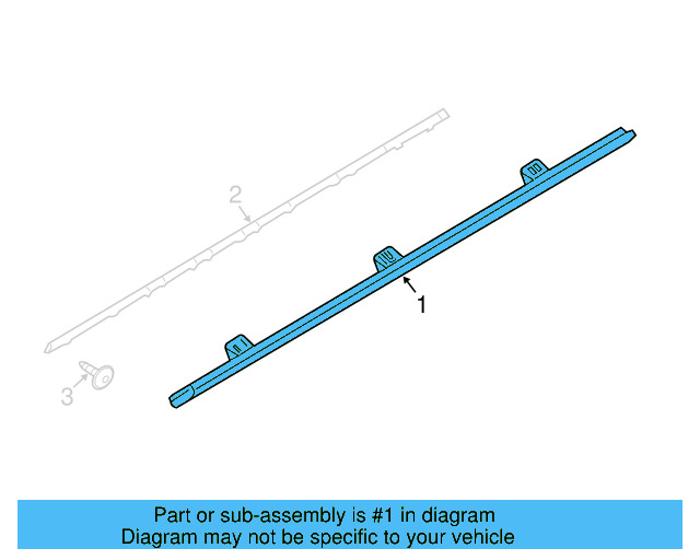 Side Trim 5C5853856C - View 5