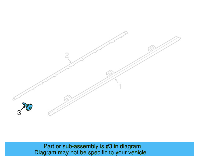 Rocker Molding Bolt WHT-006-944 - View 18