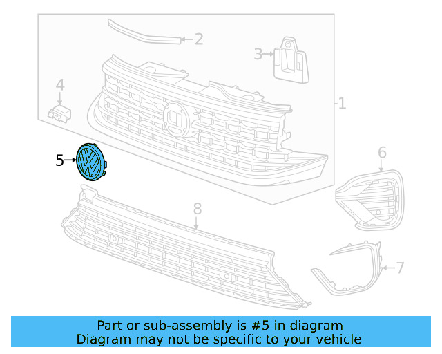 Emblem 3CM-853-601-G-DPJ - View 10