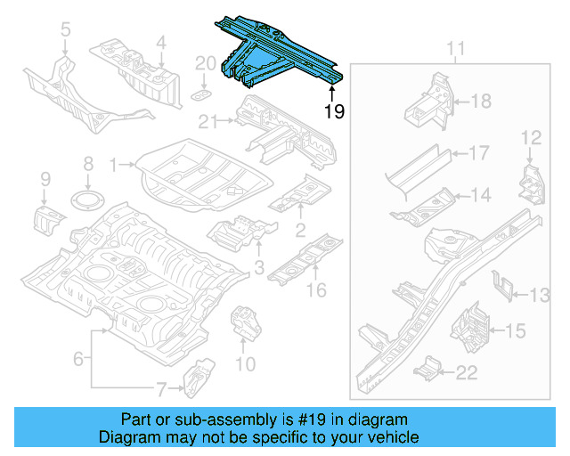 Rear Cross 7P0-803-181