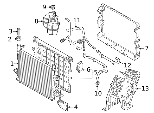Upper Insulator 1EA-121-367-J - View 2
