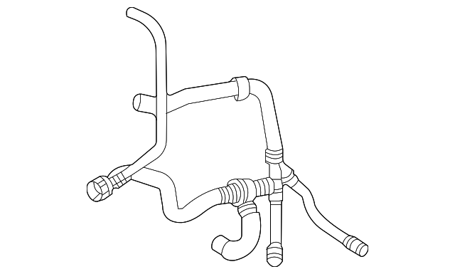 Upper Hose 1EA-122-101-CE - View 2