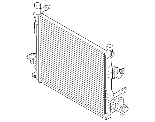 Radiator 1EA-121-251-B - View 2