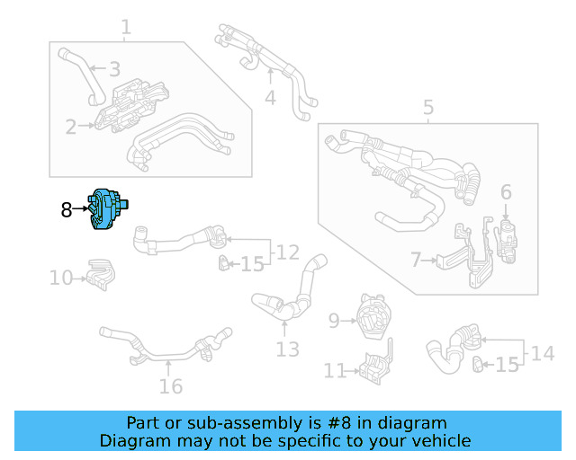 Auxiliary Pump 1EA-965-567-D