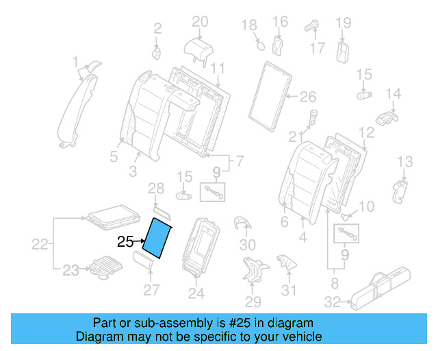 Cover Plate 1K5-885-641-UAU - View 8