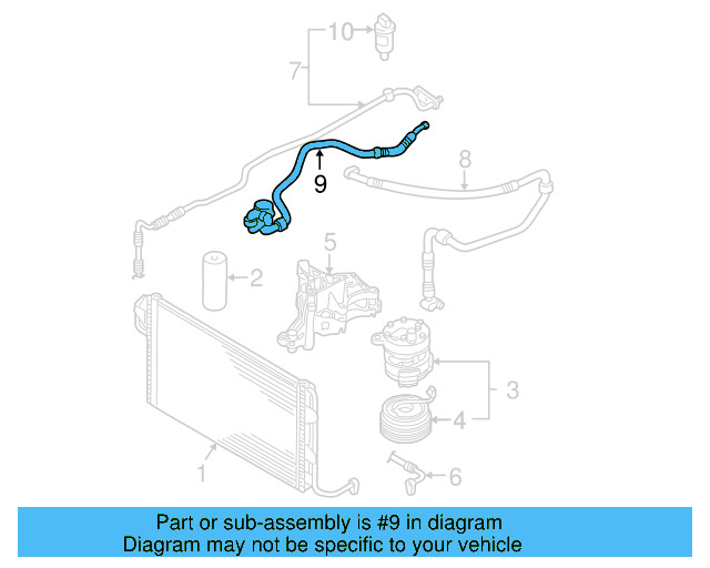 AC Hoses 1C1-820-743-H