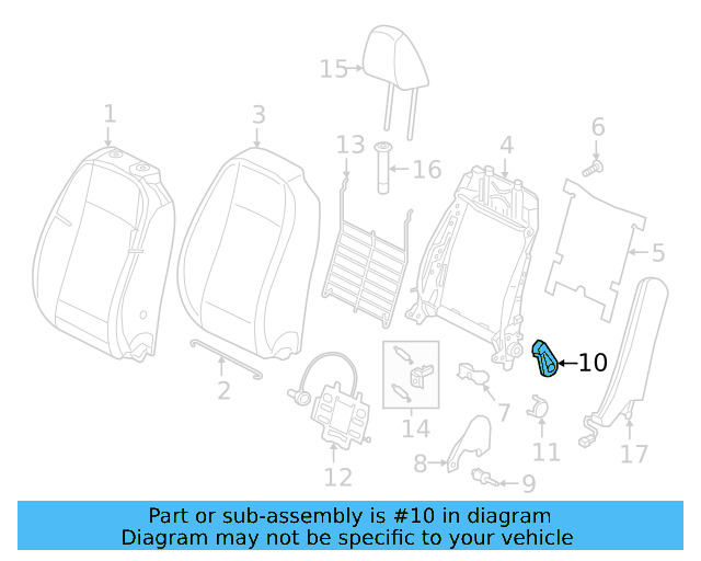 Handle 17A-881-606-A-82V - View 2