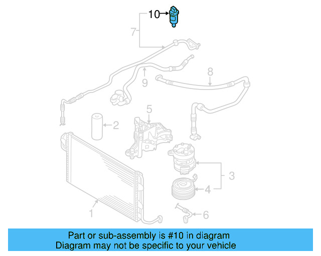 Pressure Sensor 1K0-959-126-E - View 37