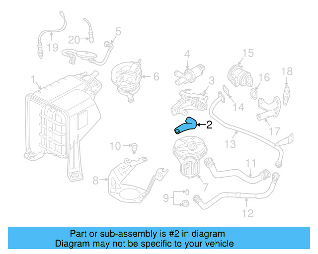 Air Cleaner Assembly Mount Kit 7L0-198-129-A - View 14