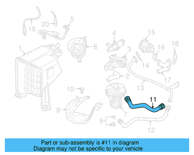 Connector Hose 7L0-131-626