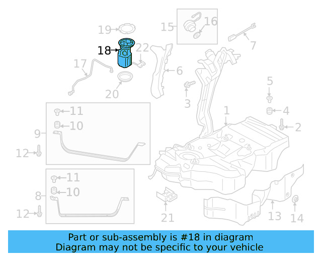 Fuel Pump Assembly 3Q0-919-051-AD - View 5
