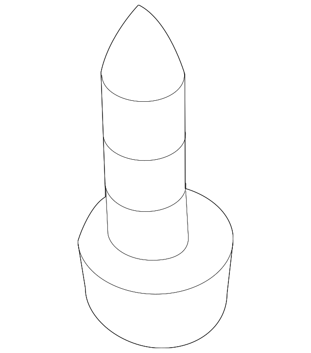 Impact Bar Mount Bolt N-906-298-03 - View 5