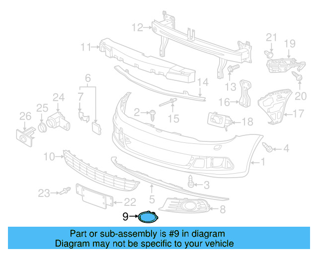 Cover 1Q0-853-711 - View 3