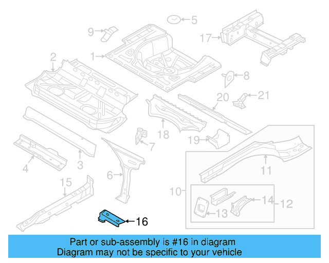 Child Seat Bracket 1K0-813-545-C - View 6
