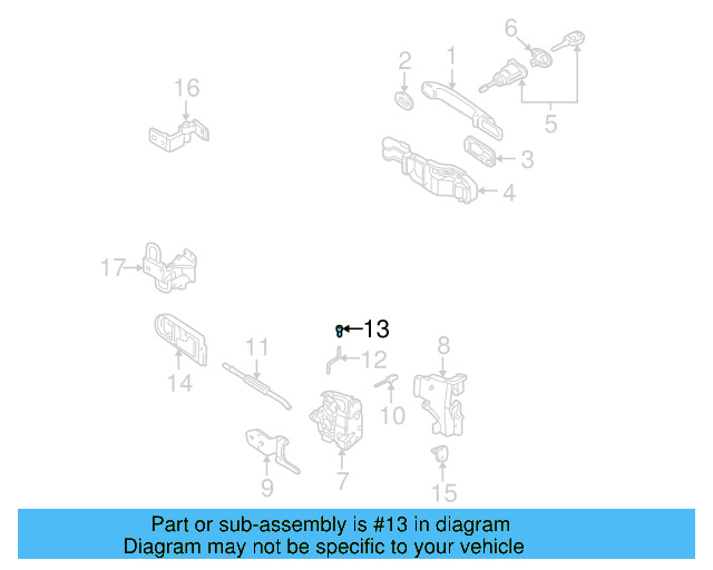Lock Cable 3U0-837-085 - View 9