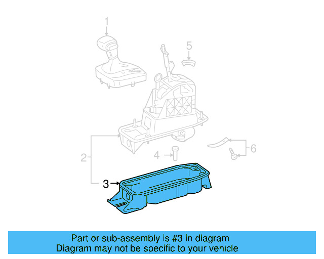 Front Console Rear Bracket 1K0-861-371-B - View 19