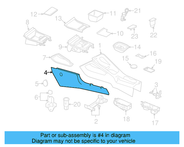 Side Trim Panel 1K1-863-046-C-7G8