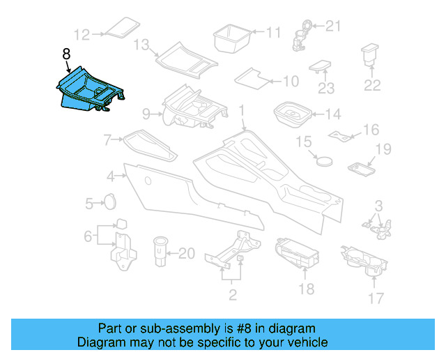 Blank Cover 2K0-959-623-9B9 - View 38