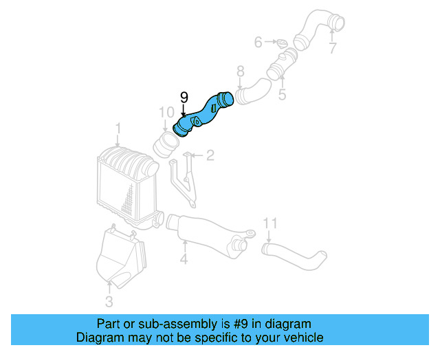 Pressure Hose 1C0-145-762-AD - View 11