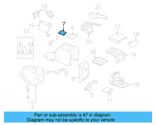 Console Mat 1K0-863-330-A-9B9 - View 33