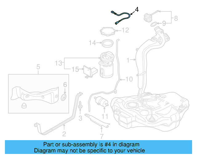 Vent Tube 5C0-201-931-L - View 10