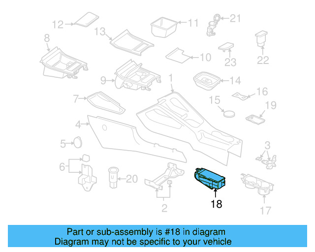 Cup Holder 5K0-862-531-A-71N - View 7