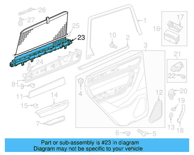 Blind 7P6-861-317-C-82V - View 4