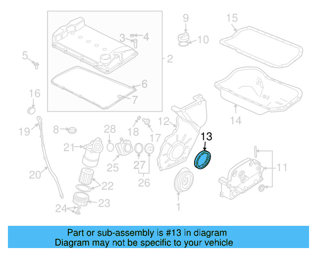 Front Cover Seal 021-103-051-C - View 10
