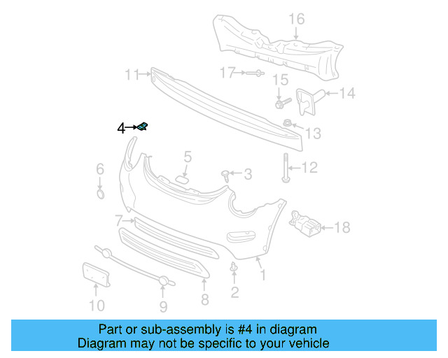 Bumper Cover U N-904-126-01 - View 12