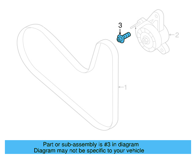 Belt Tensioner Bolt N-106-650-01 - View 19