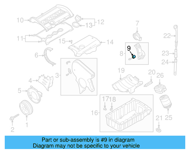Oil Pan Washer N-013-849-5 - View 12
